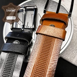 PERSONALISED MENS BELT, Groomsman, Groom Gift, Present For Husband, Custom Handmade Belt, Engraved Belt, Anniversary for Boyfriend