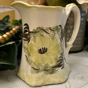 Vintage Cash Family Pottery Pitcher, Anniversary Gift, Wedding Gift, House Warming Gift