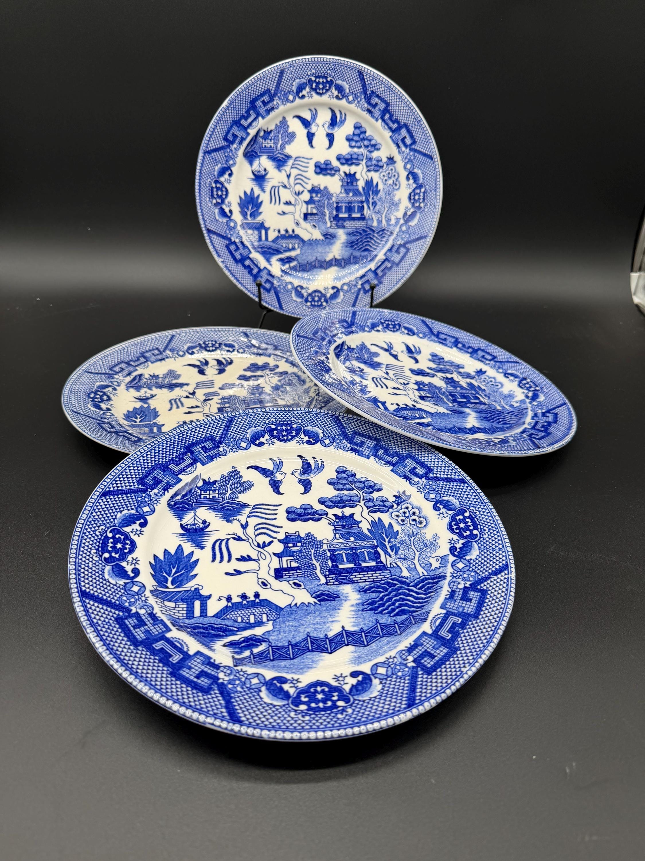 Vintage Blue Willow Marked Japan - Etsy