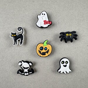 Spooky Crocs Charms, Halloween Charms for Crocs, Cute Charms for Kids, Shoe Charm Accessory, Cute Halloween Gift for Kids