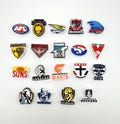 AFL Jibbitz Style Croc Charms - Aussie Rules Football League - Shoe Charms Accessory - Charms for Crocs - Australian Football Rugby Jibbitz product logo