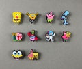 SpongeBob SquarePants Crocs Charms Pins Badges Patrick Star Squidward Mr Krabs Gary Snail Sandy Cheeks Kids Cartoon Shoe Charm Accessory product logo