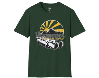 Sunrise Heemeyer Muffler Werkstatt-T-Shirt, unregierbar, Killdozer, Granby Colorado