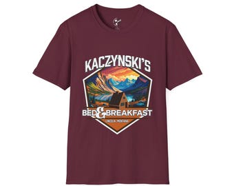 Kaczynskis Bed & Frühstücks-T-Shirt | T-Shirt im Vintage-Stil