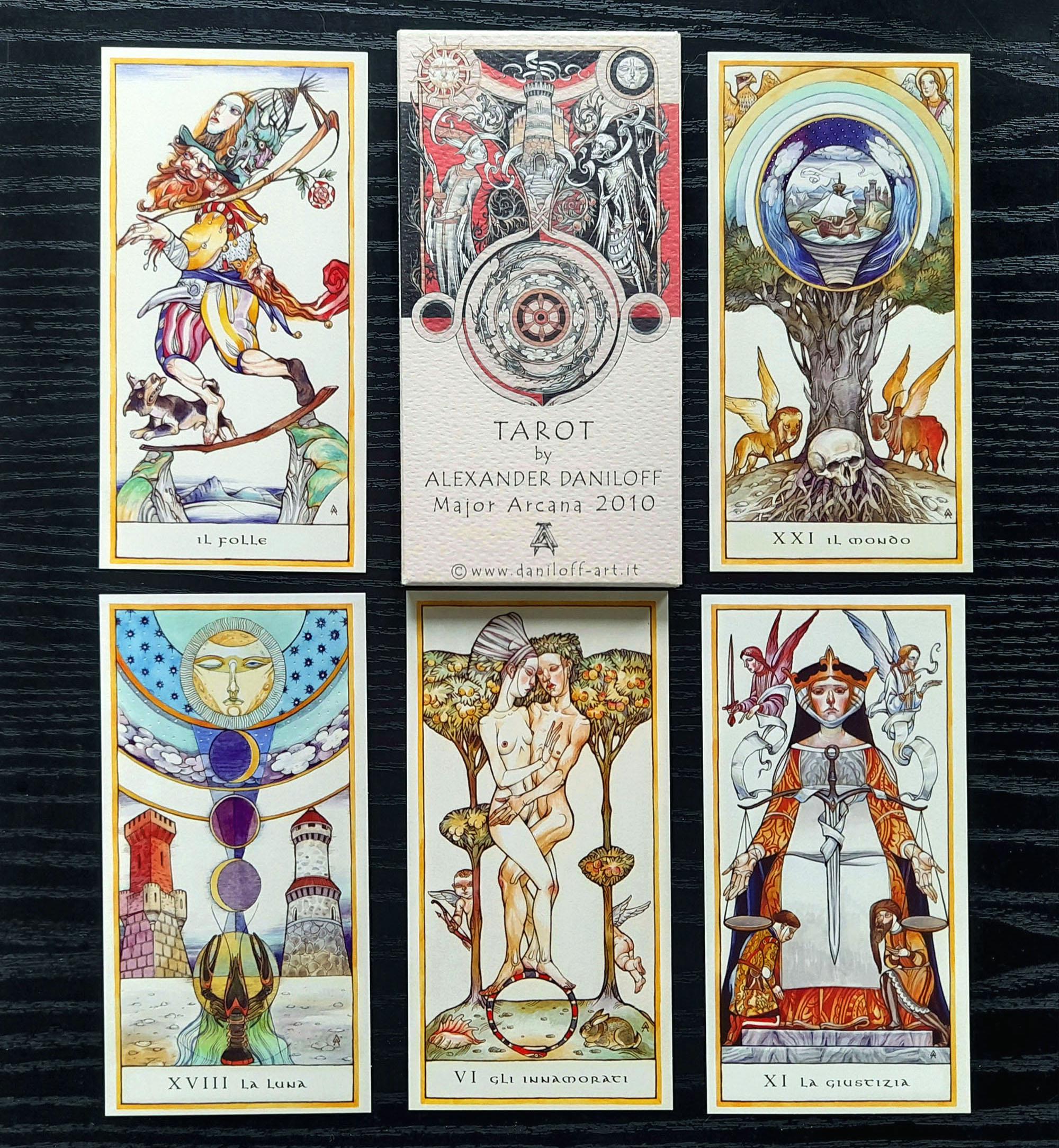 Tarot by Alexander Daniloff 2010, Major Arcana, Author's