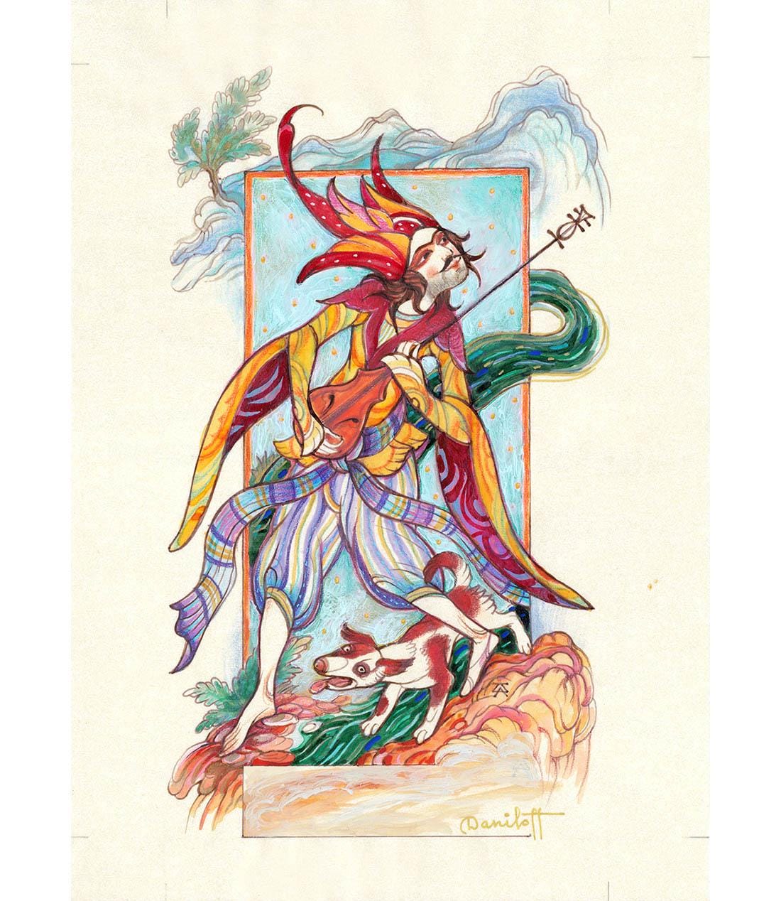 アート・デザイン・音楽 POOL Taro Hirano Tabi no Kokoro – Japanese-Inspired Tarot Deck of Peace – Maneo Studio