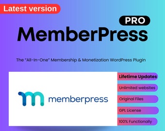 MemberPress Professionnel | Mises à jour à vie | Adhésion et monétisation du plugin WordPress | GPL | Dernière version | Presse des membres