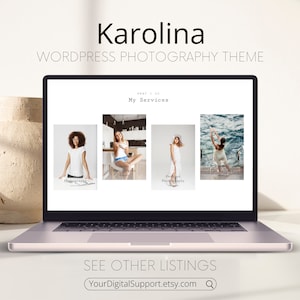 Karolina WordPress Portfolio Theme | Business Theme | Elementor Pro Theme | Website Template