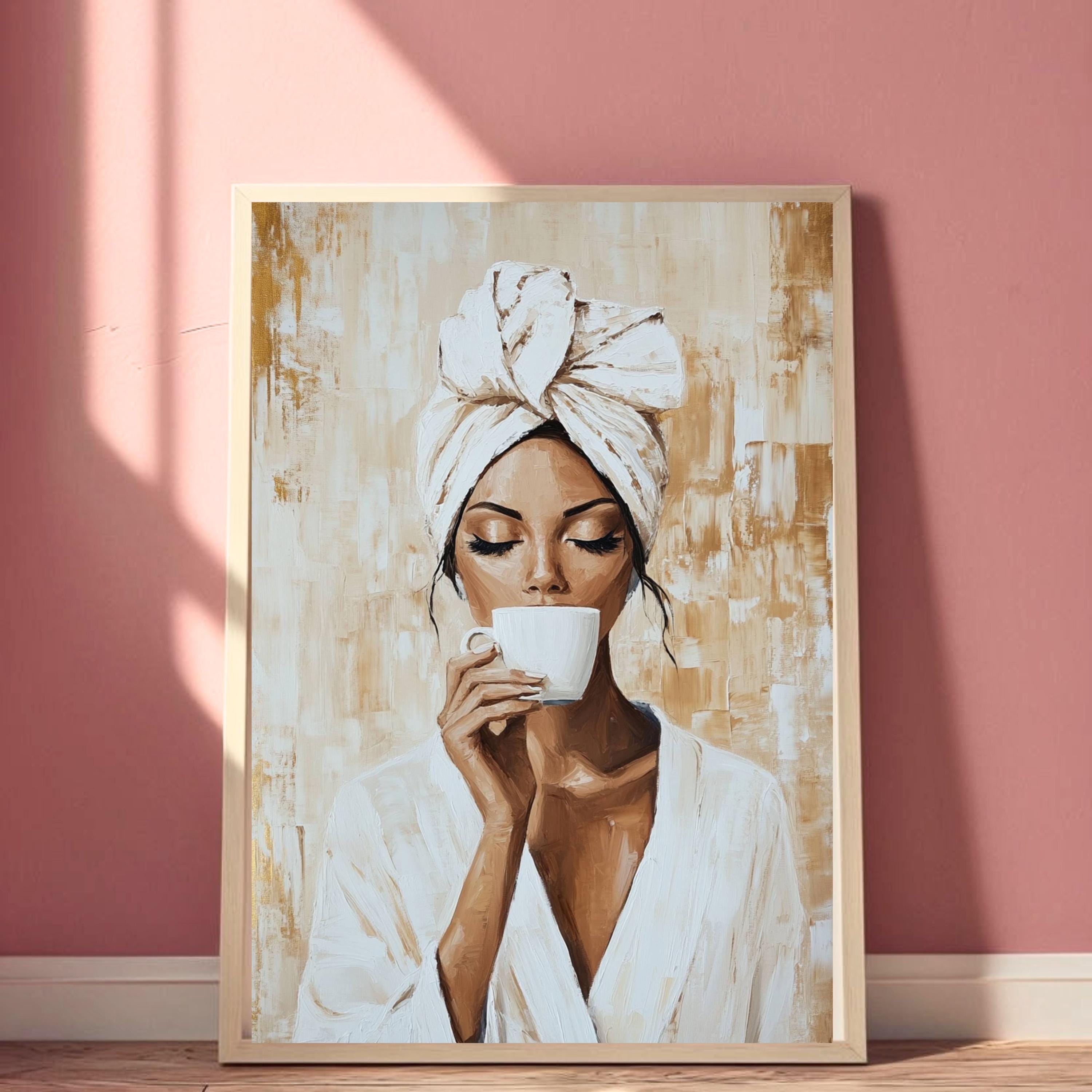 Artful Female Wall Art Bathroom Art Neutral Bathroom Art Spa Wall Art ...