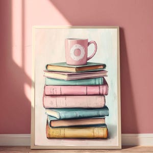 Book Lover Wall Art  Bookish prints  Reading nook decor  Reading Wall Art  Book wall art  Book lovers gift Gift for book lover Book wall art