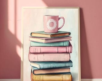 Book Lover Wall Art  Bookish prints  Reading nook decor  Reading Wall Art  Book wall art  Book lovers gift Gift for book lover Book wall art