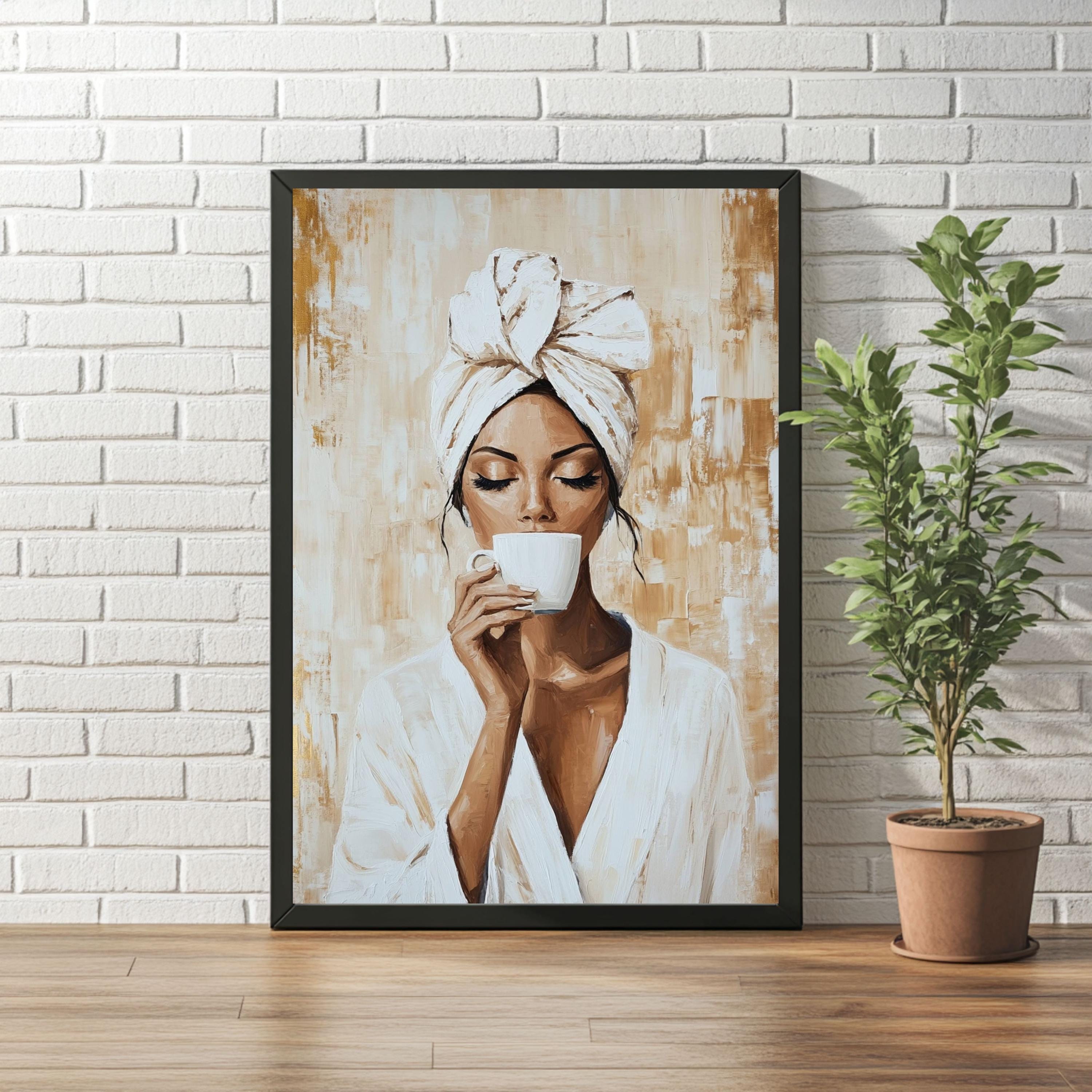 Artful Female Wall Art Bathroom Art Neutral Bathroom Art Spa Wall Art ...