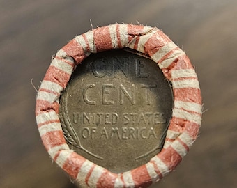 Wheat Cent Roll 1909-1958 PDS All Dates Possible But Not Guaranteed