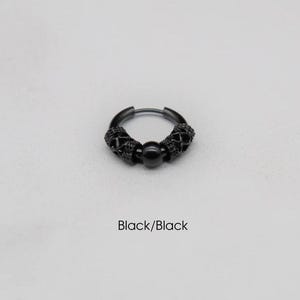 Brincos de argola góticos vikings, argolas de prata antigas, aço inoxidável durável, tragus, hélice, nariz. Cartilagem. Piercing