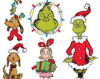Cindy Lou Who Christmas SVG | Whoville Clipart (Digital Download)