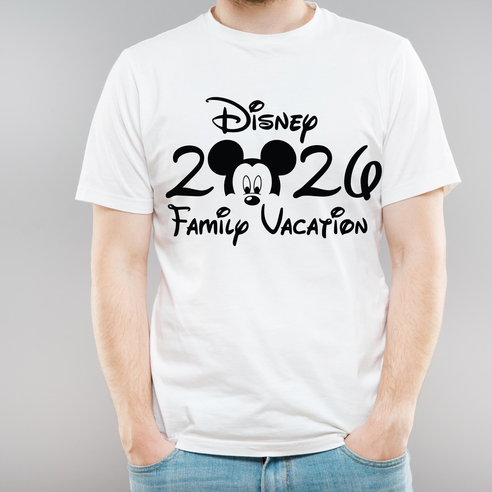 Family Trip 2026 SVG Bundle: Vacation Shirt Designs (digital Download ...