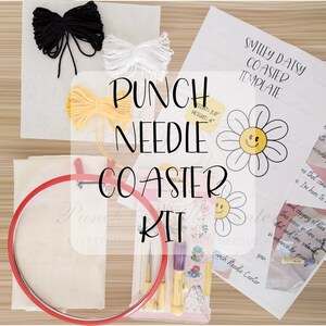 Punch Needle Kit, Stanznadel Vorlagen, Punch Needle Start Kits, Stanznadel Set, Punch Needle Anfänger Kit, Yarn Craft, DIY Kits