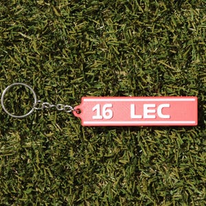 Charles Leclerc - Formula 1 Keychain - Ferrari - F1 Gift