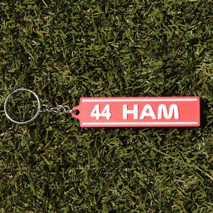 Lewis Hamilton - Formula 1 Keychain - Ferrari - F1 Gift