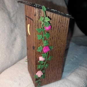 Miniature Outhouse decor