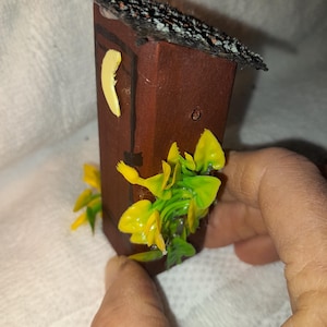 Miniature Outhouse decor