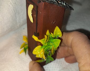 Miniature Outhouse decor