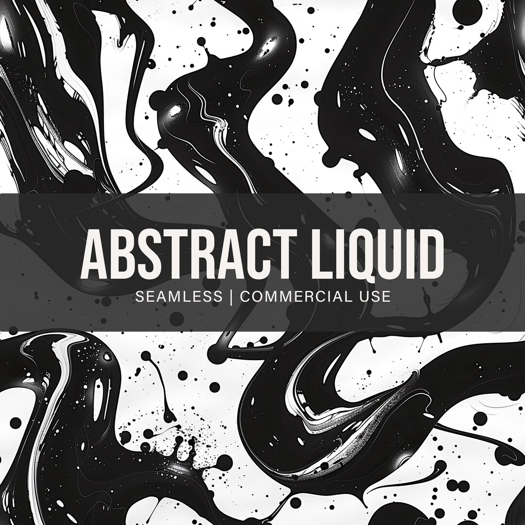 Abstract Liquid Seamless Pattern, Commercial Use, Liquid Pattern ...