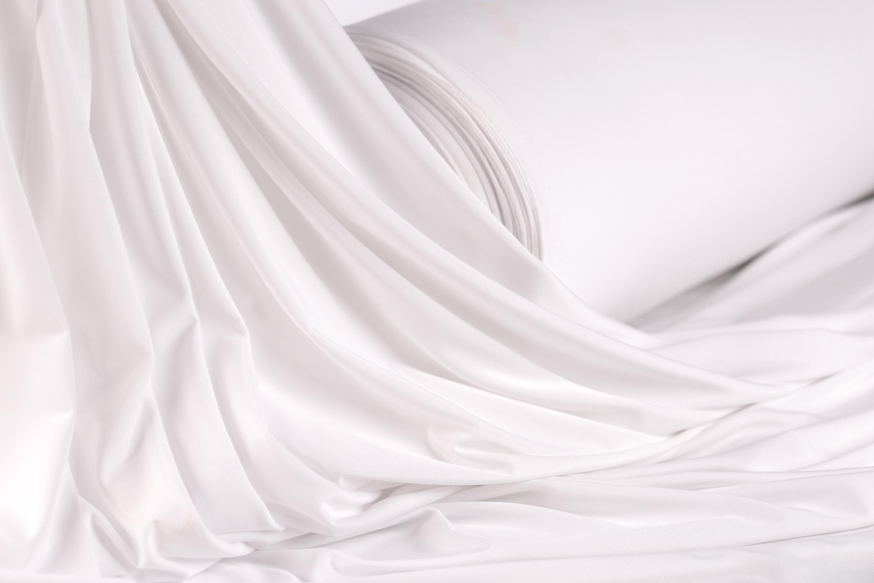 Coupon De Jersey épais En Coton Blanc - 75x145 Cm - Tissu Neuf Pour Vêtements