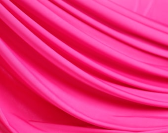 Fuchsia 4-Way Stretch Knit Fabric: Bold Dancewear, Dresses - By The Yard