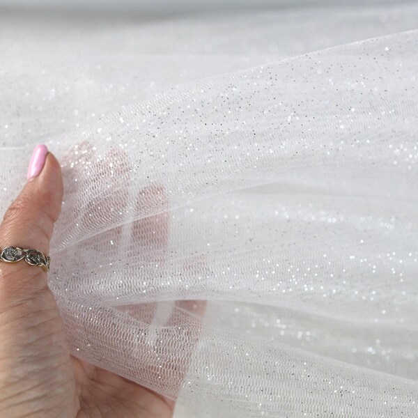 Sparkling Tulle Dress Glitter Apple Mint