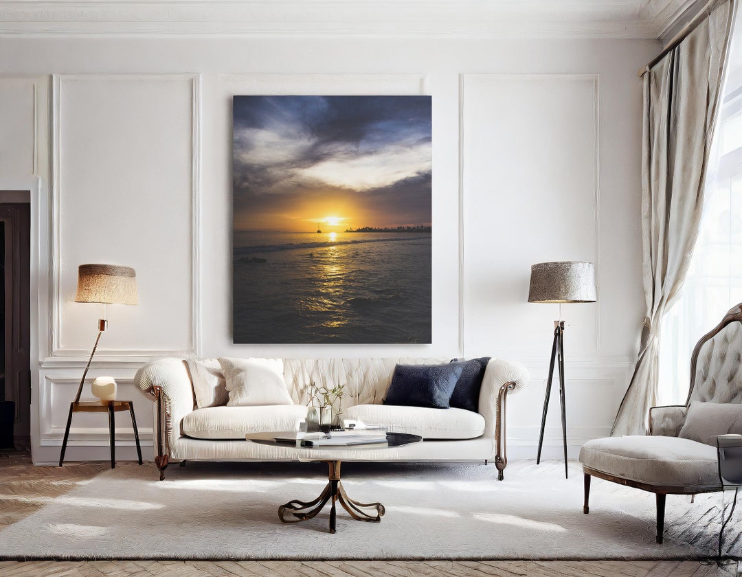 San Blas Islands Panama Sunset Wall Art for Living Room, Bedroom ...