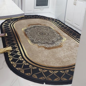 Gold Carpet, Modern Carpet, Gold Area Rugs, Gold Rug, Marble Pattern Carpet, Living Room Carpet, Best Gold Black Carpets, Living Room Rug