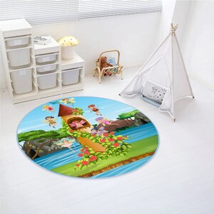 Fairy Rug, Forest Fairy Carpet, Fairy Kids Carpet, Soft Babyrug ...