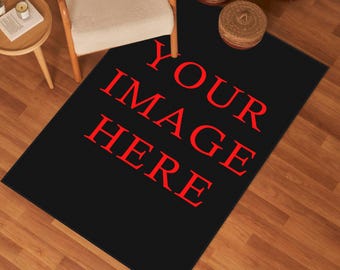 Personalized Rug, Custom Logo Carpet, Gift Rug, Custom Office Rug, Your Design Rug, Custom Carpet, Personalized Gifts