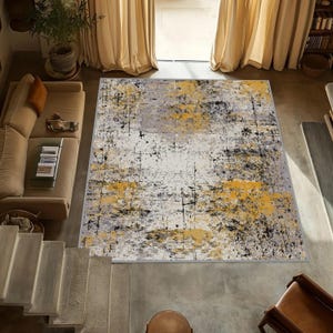 Gold Marble Rug, Gray Marble Rug, Vintage Gold Marble Rug, Golden Texture Rug, Gray Gold Marble Rug, Antique Patterned Marble Rug, Beige Rug
