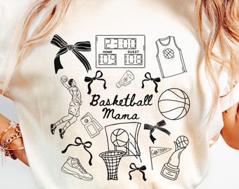Basketball Mama Png Dia Do Jogo Png Basketball Mom Png Temporada De Basquete Colagem Png Sports Mom Png Basketball Coquette Png