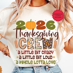 Family Thanksgiving 2026 PNG,  Thanksgiving Crew Shirt PNG,  Matching Family Reunion Tee Png, Pumpkin Group Shirt Png,  BESTSELLER