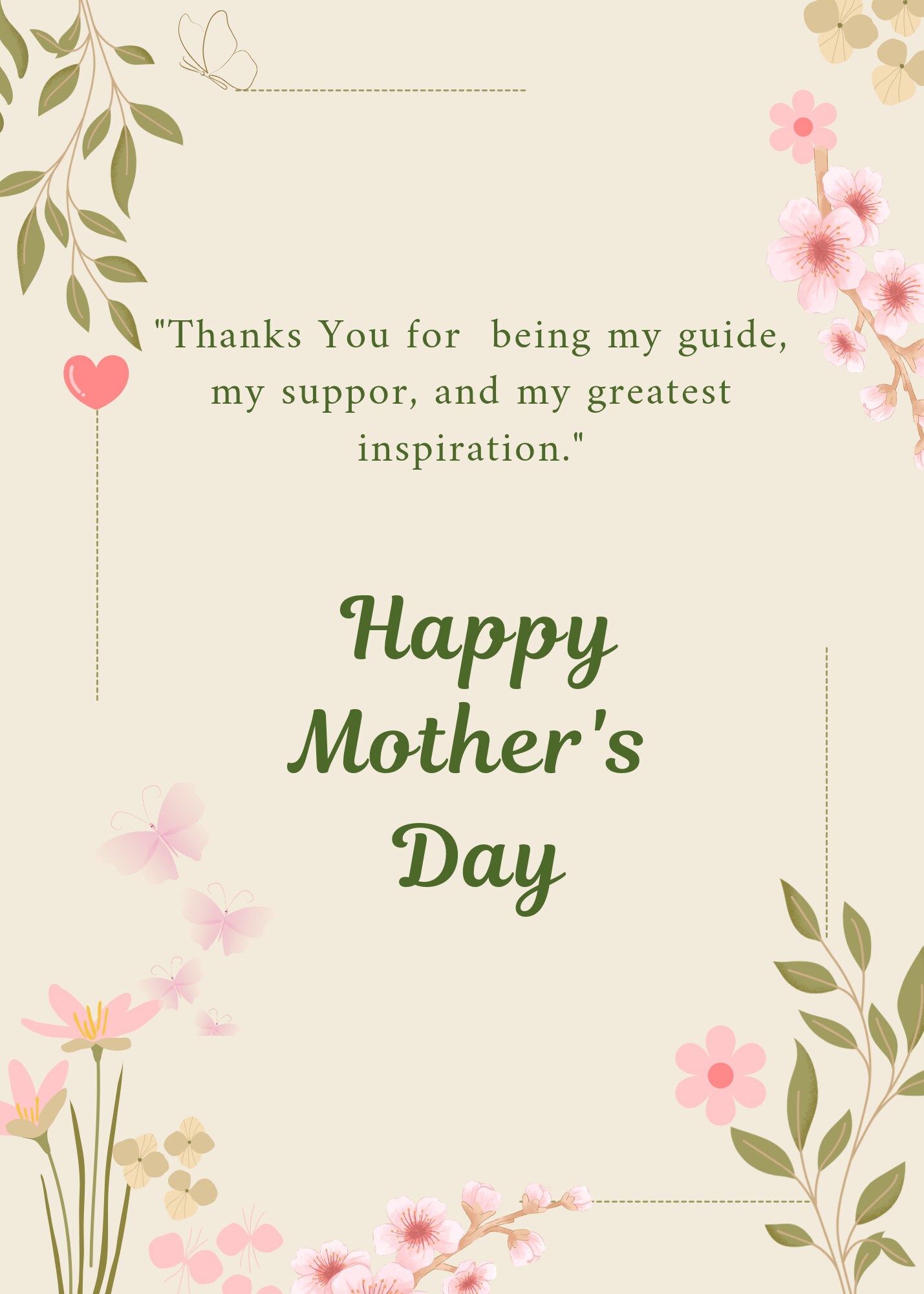 Card for Mothers Day, Mom, I Love You Mom, Happy Mothers Day - Etsy