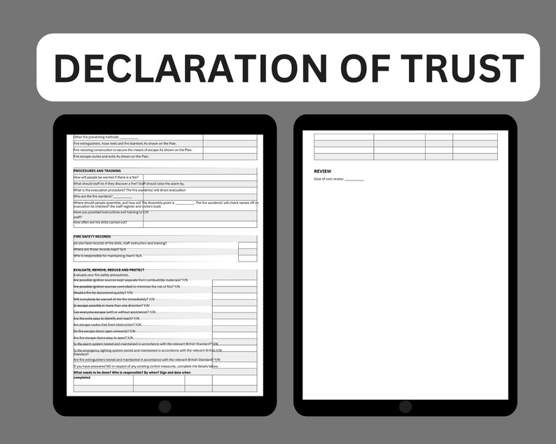 Understanding Declaration of Trust: Definition, Importance, and Legal ...