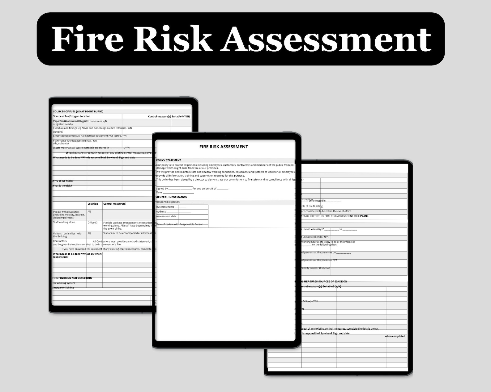 Comprehensive Guide to Fire Risk Assessment: Mitigation, Compliance ...