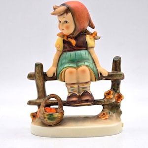 VTG 1938 Just Resting #112/I Figurine Hummel Goebel W. Germany  5&quot; Signed