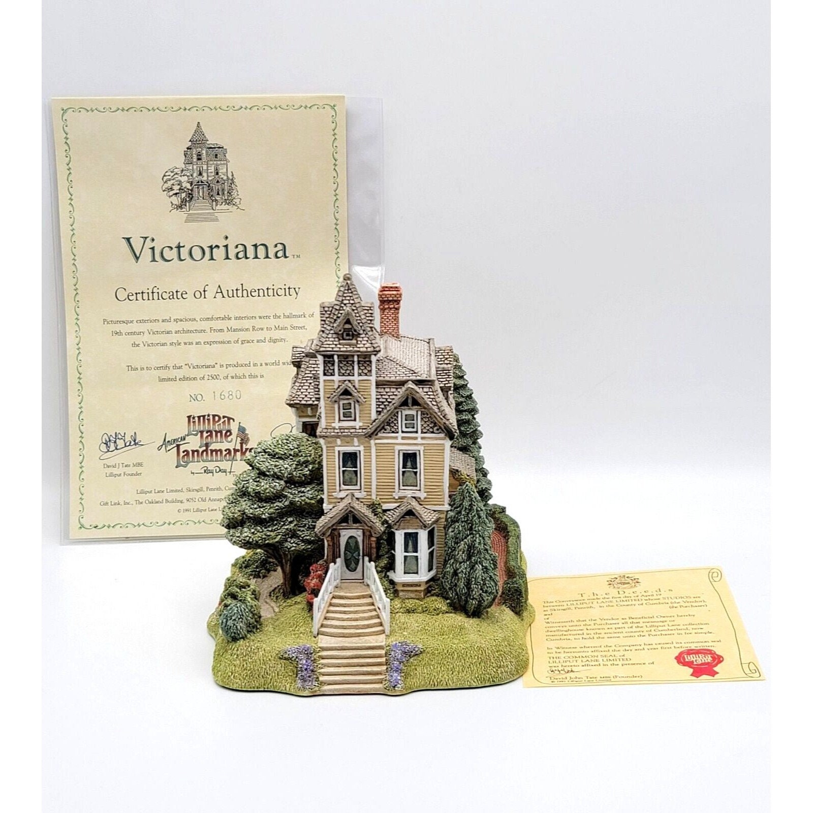 世界限定2500個　Lilliput Lane　VICTORIANA 世界限定2500個 Lilliput Lane VICTORIANA