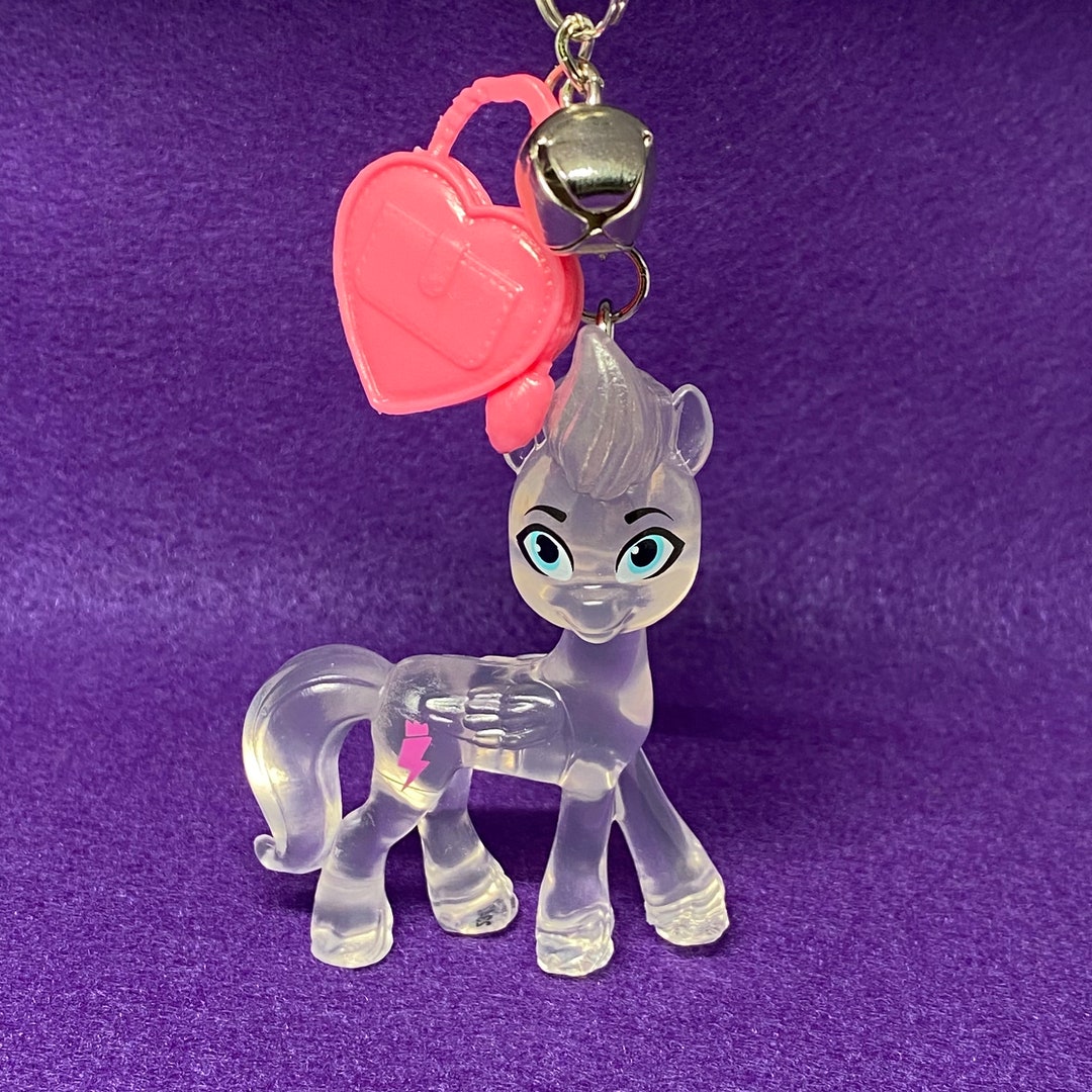 Mlp Store Bell Zipp Storm Hasbro My Little Pony Figurine Backpack Purse Charm Keychain ...