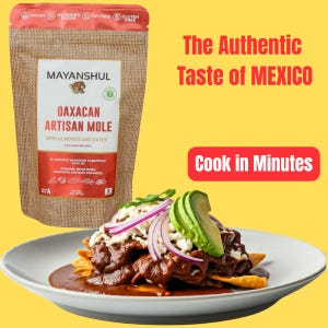 Oaxacan Red Mole Sauce | Mole rojo | Superfood Ingredients | Fat Free, No Added Sugar, Low Carb, Vegan, Gluten Free, Paleo-Friendly