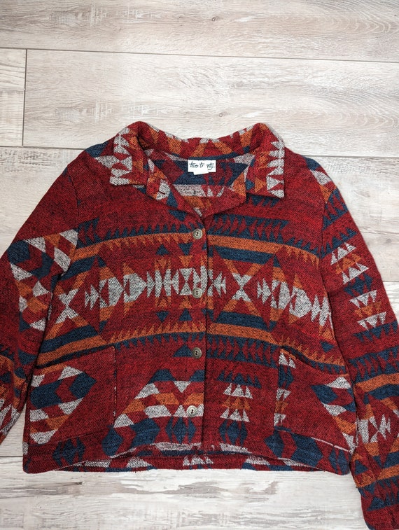 Vintage aztec sweater