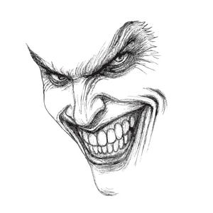 Bundle of Joker PNG image + vector source file