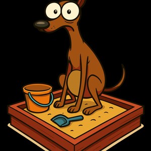 Bundle of Dog PNG image + vector source file