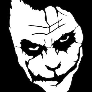 Bundle of Joker PNG image + vector source file