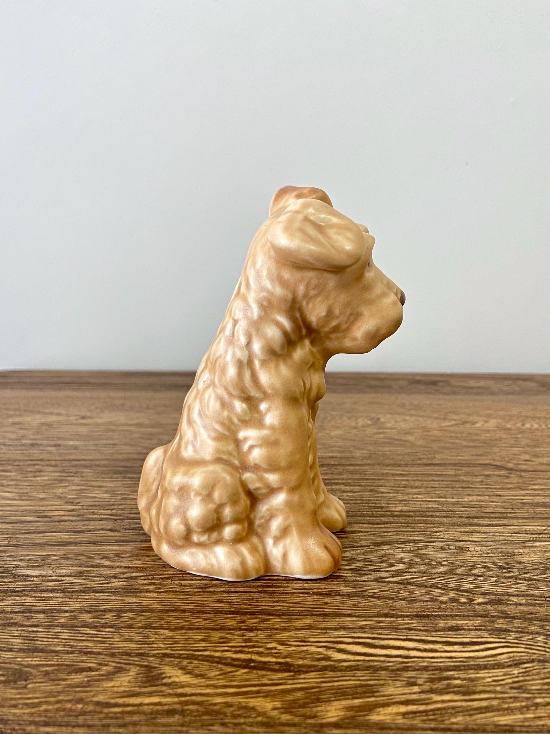 希少なヴィンテージSylvaCスコティッシュテリア犬の置物、モデル1378