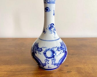 中国製青白磁六角花グラフィック小花瓶 2個セット ws2035E - Etsy 日本